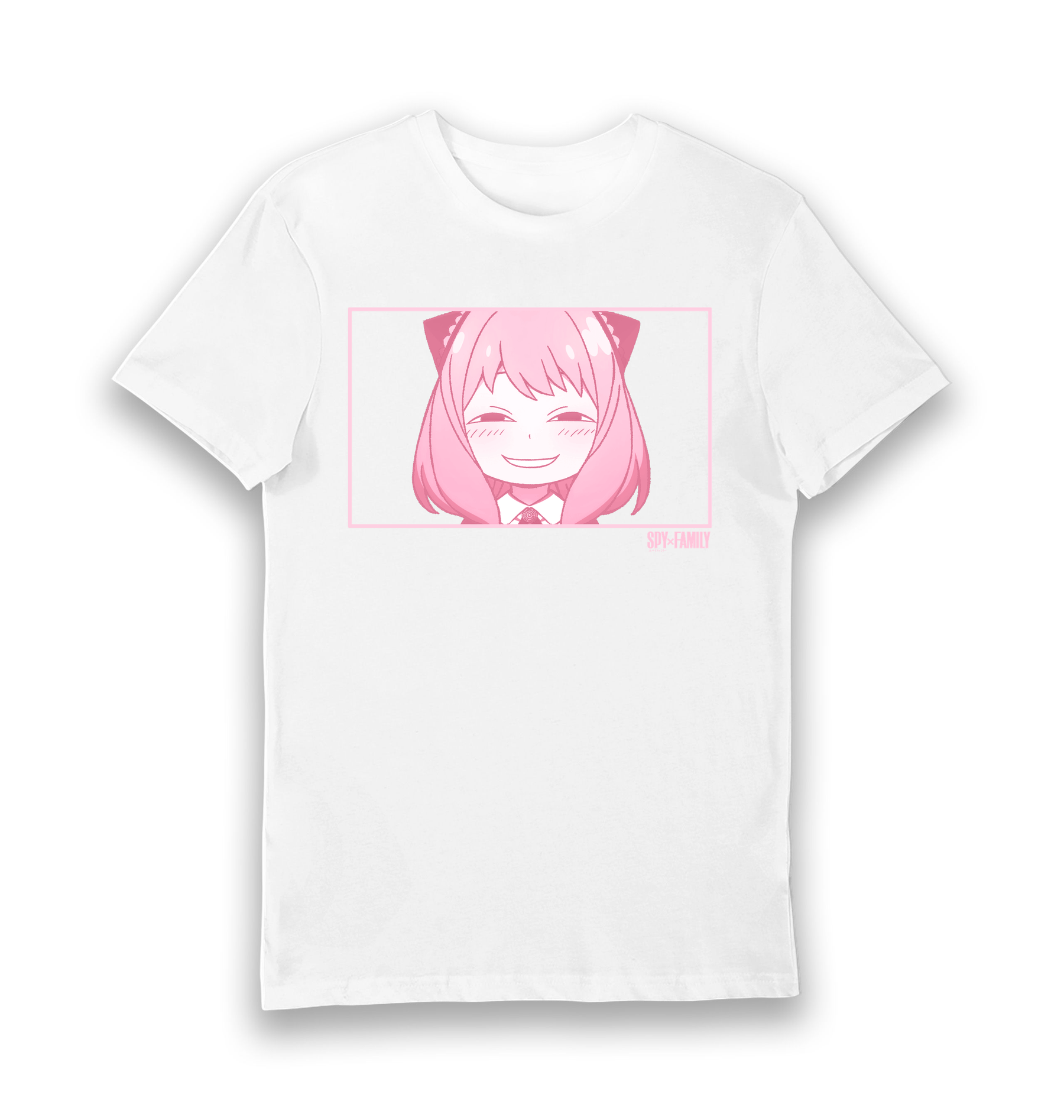 White Printed T-shirt Front