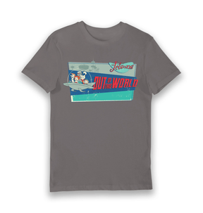 Charcoal Printed T-shirt Front