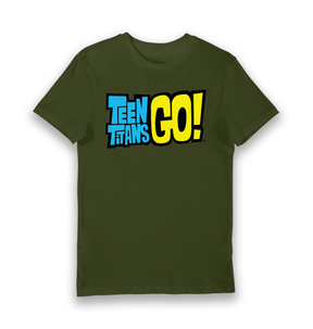 Forest Green Printed T-shirt Front