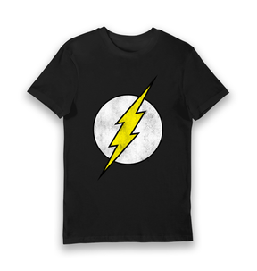 Black Printed T-shirt Front