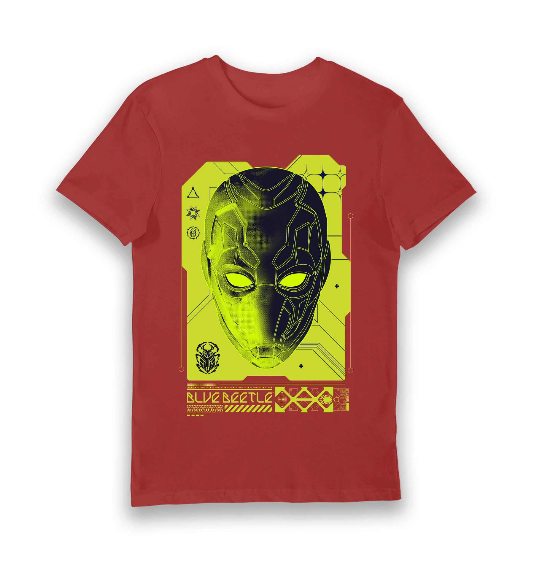 Red Printed T-shirt Front