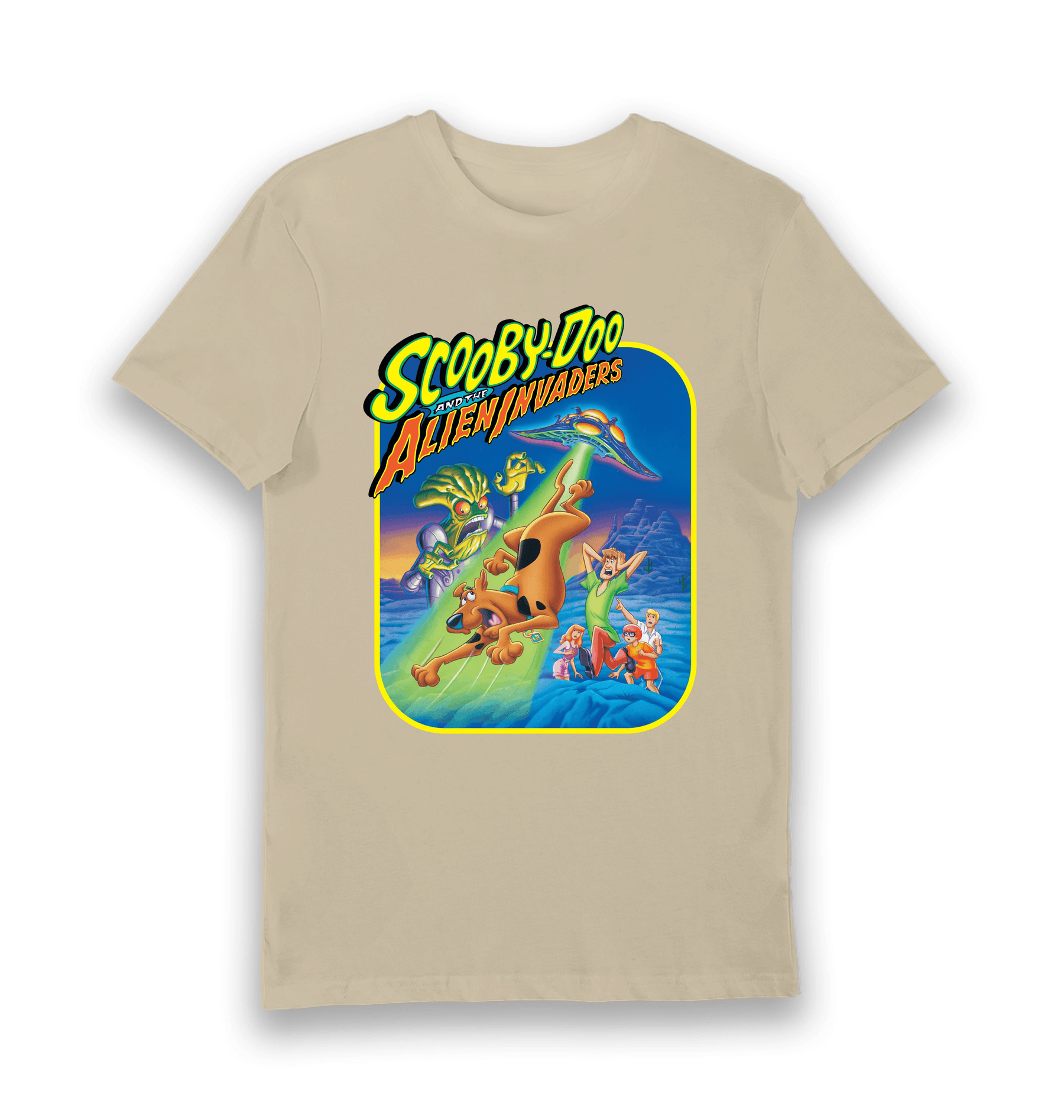 Sand Printed T-shirt Front