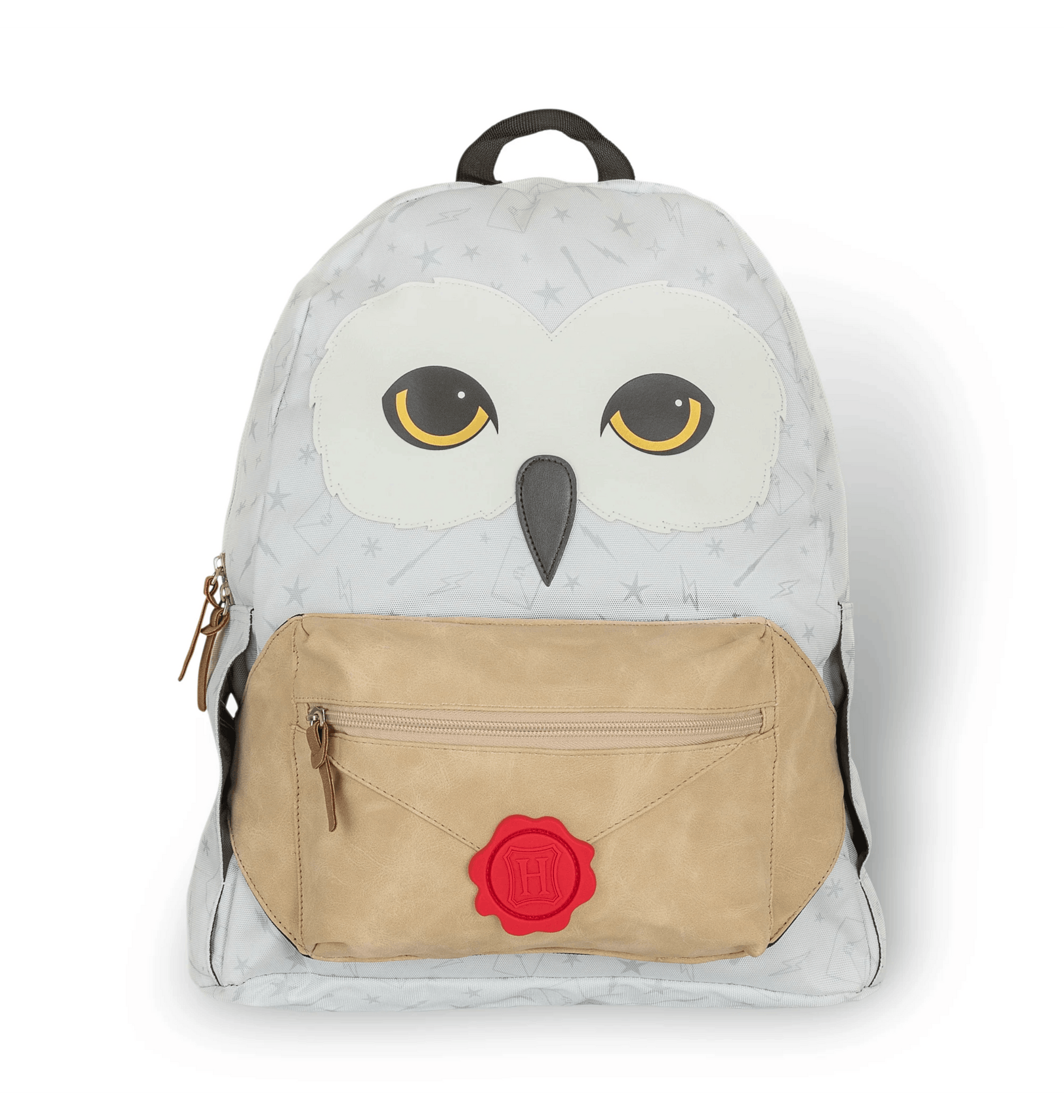 White Backpacks Front