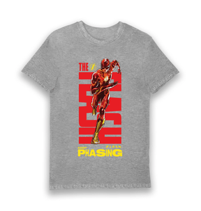 Sports Grey Printed T-shirt Front