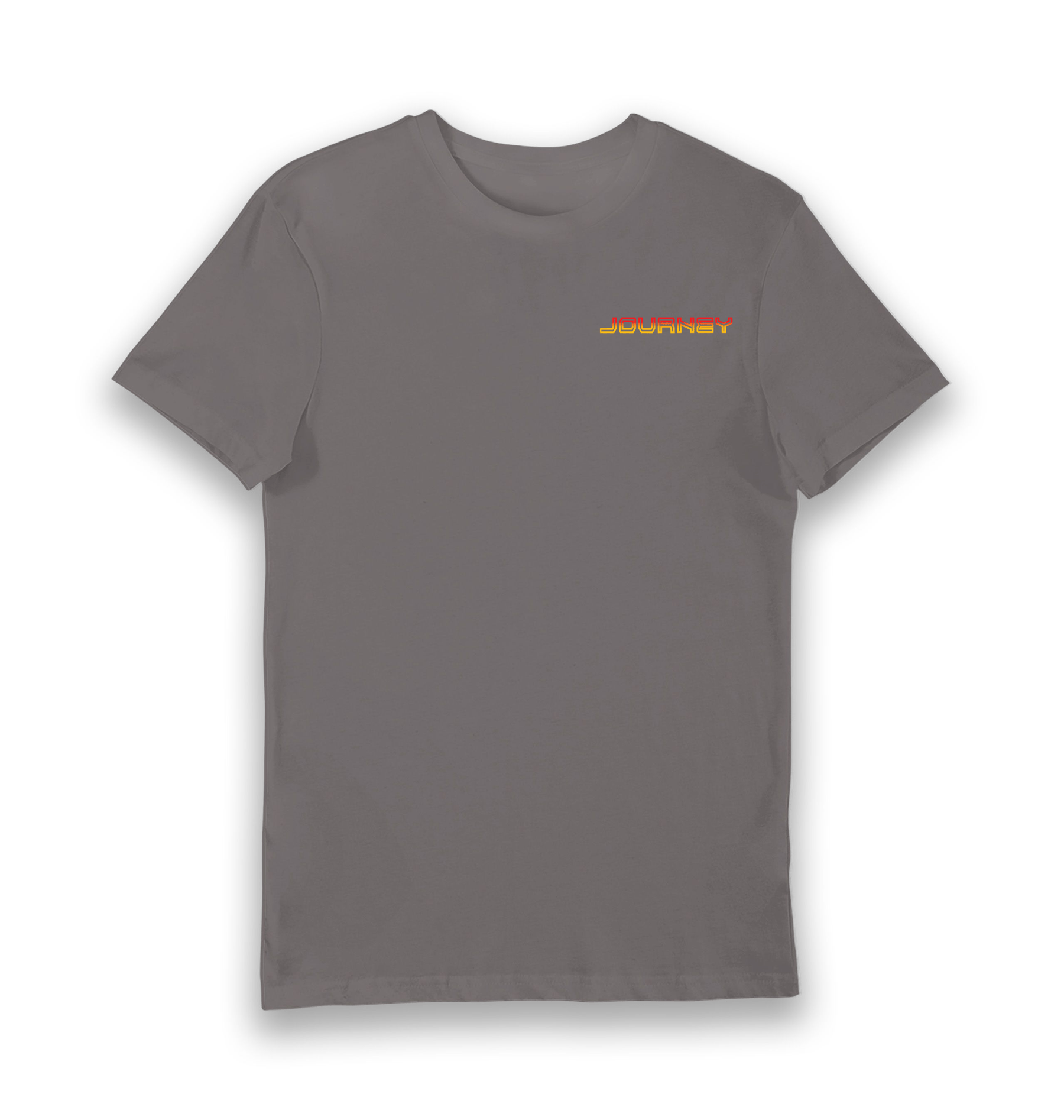 Charcoal Printed T-shirt Front