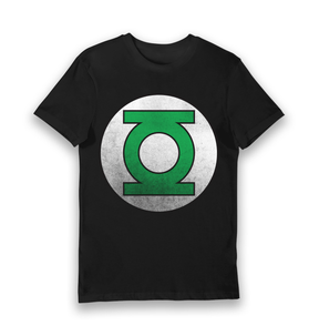 Black Printed T-shirt Front