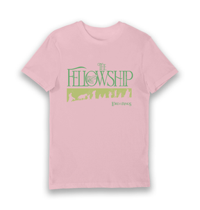 Pink Printed T-shirt Front