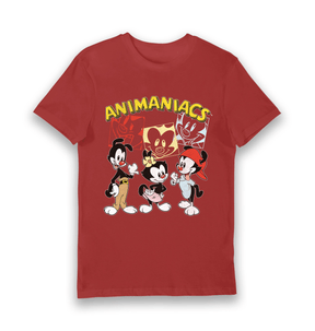 Red Printed T-shirt Front