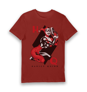 Brick Red Printed T-shirt Front