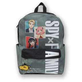 Grey Backpacks Front