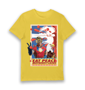 Yellow Printed T-shirt Front