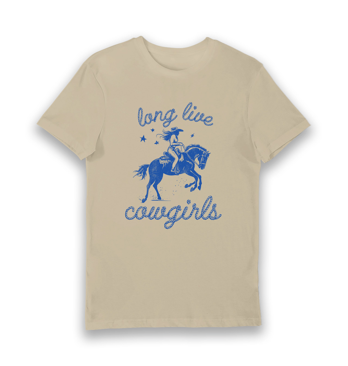 Sand Printed T-shirt Front