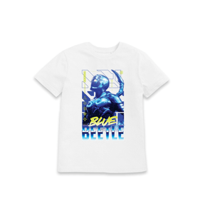White Printed Kids T-Shirt Front