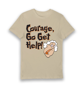 Sand Printed T-shirt Front