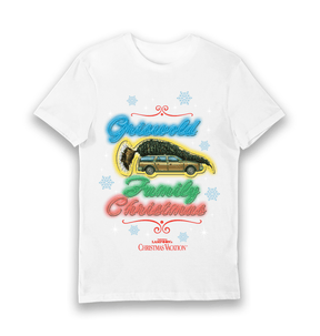 White Printed T-shirt Front