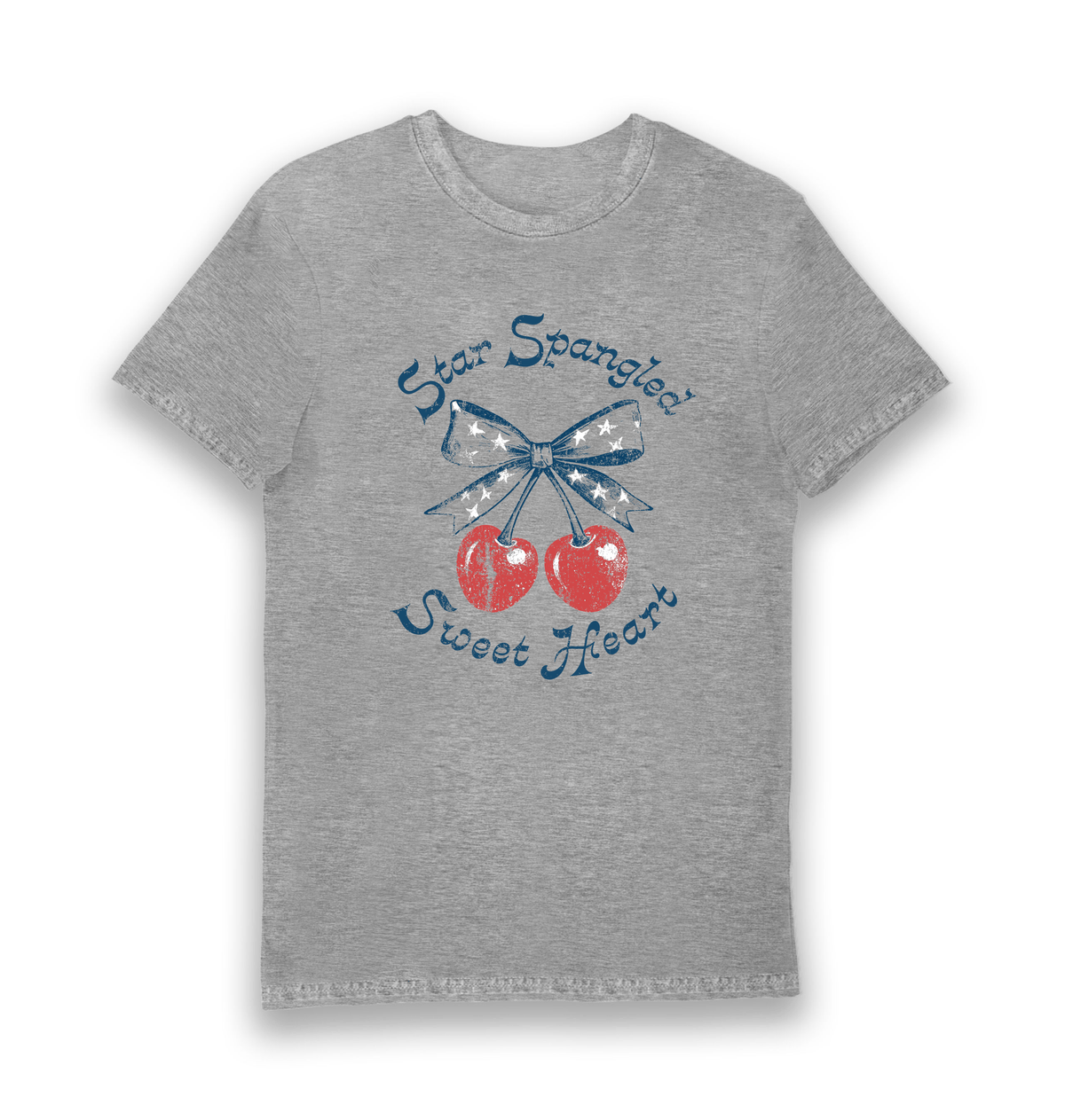 Sports Grey Printed T-shirt Front