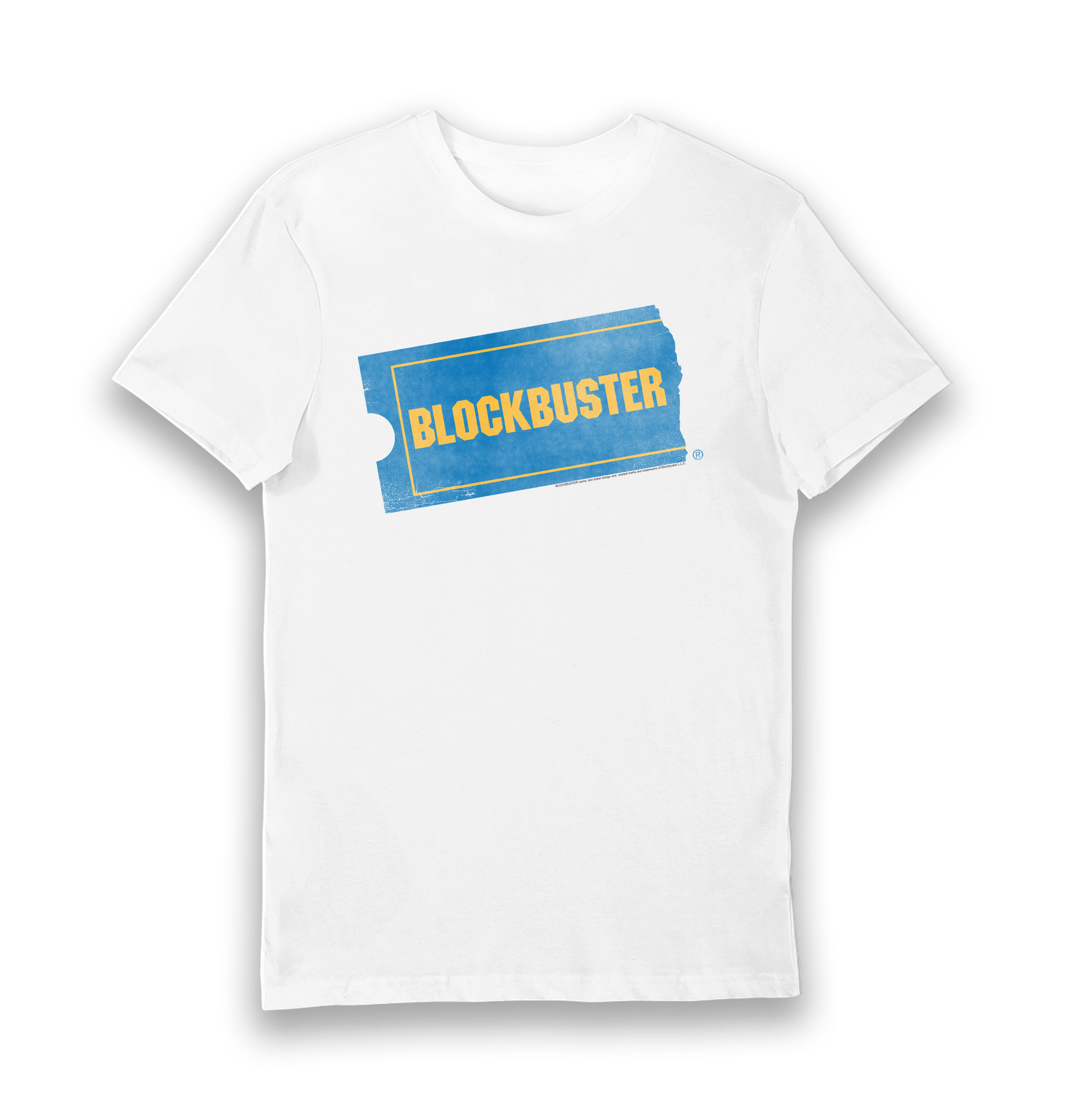 White Printed T-shirt Front