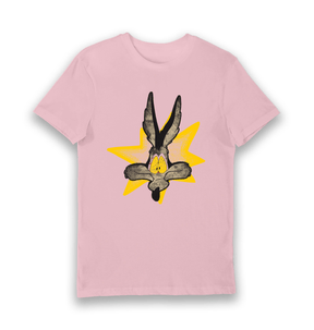 Pink Printed T-shirt Front