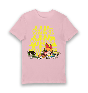 Pink Printed T-shirt Front