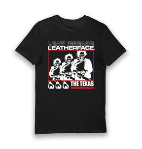 Black Printed T-shirt Front