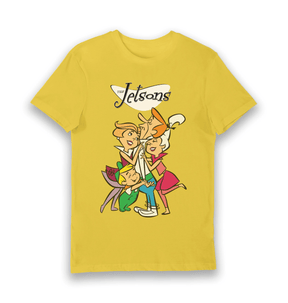 Yellow Printed T-shirt Front