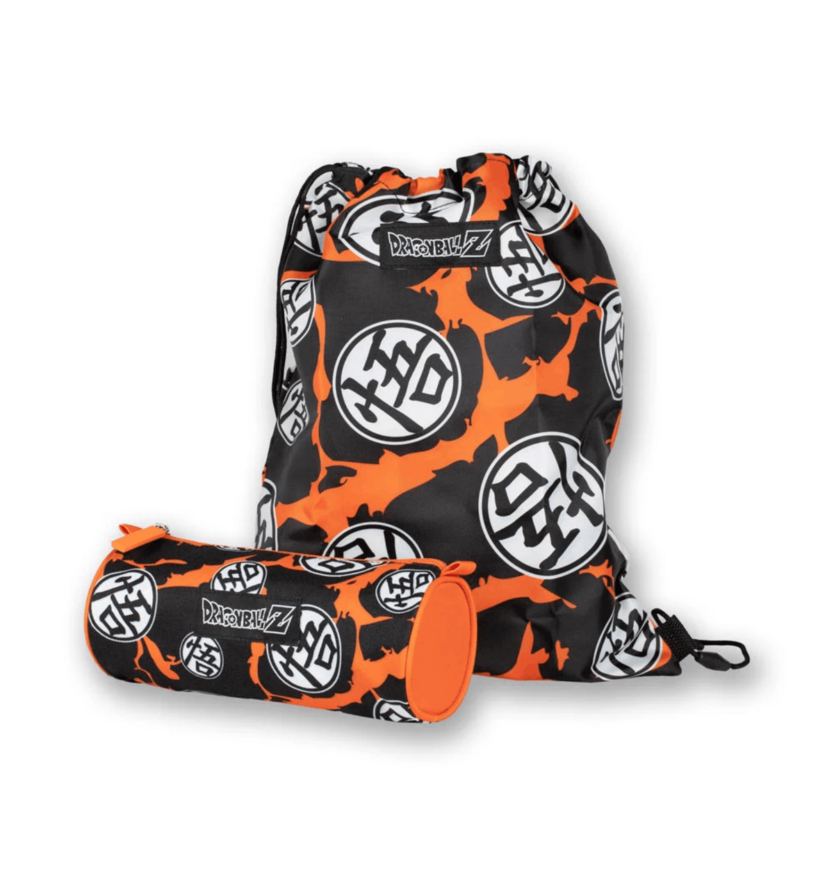 Orange Pen & Pencil Cases Front