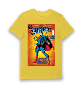 Yellow Printed T-shirt Front