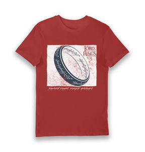 Red Printed T-shirt Front