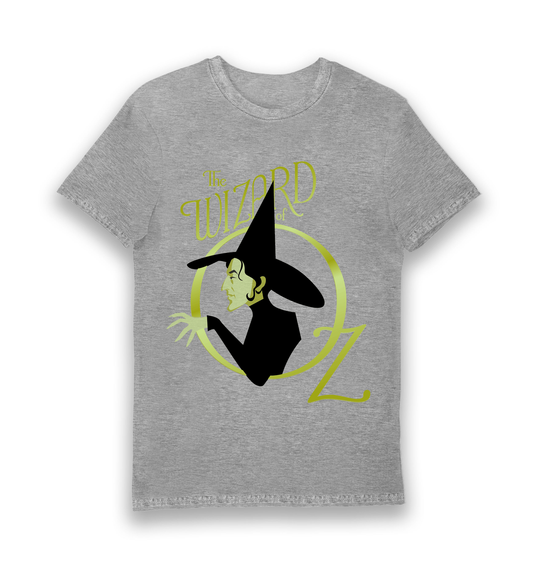 Sports Grey Printed T-shirt Front