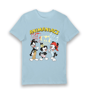 Light Blue Printed T-shirt Front