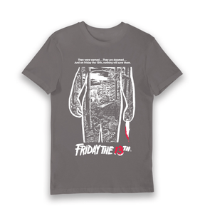 Charcoal Printed T-shirt Front