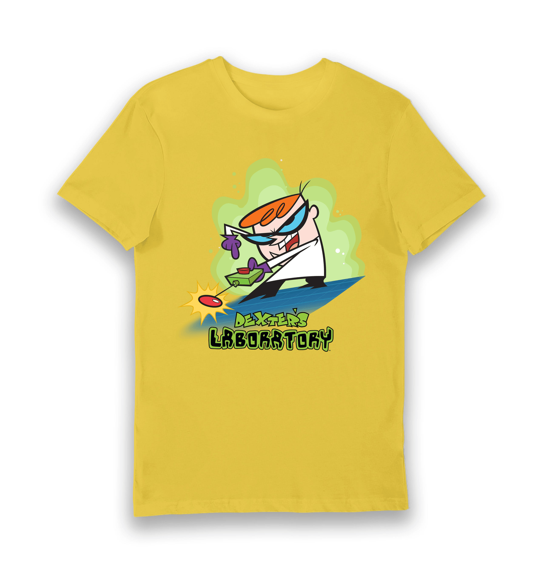 Yellow Printed T-shirt Front