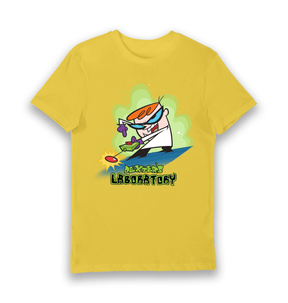 Yellow Printed T-shirt Front