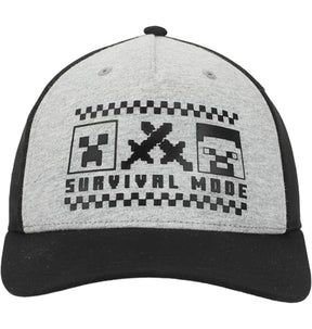 Grey & Black Caps Front