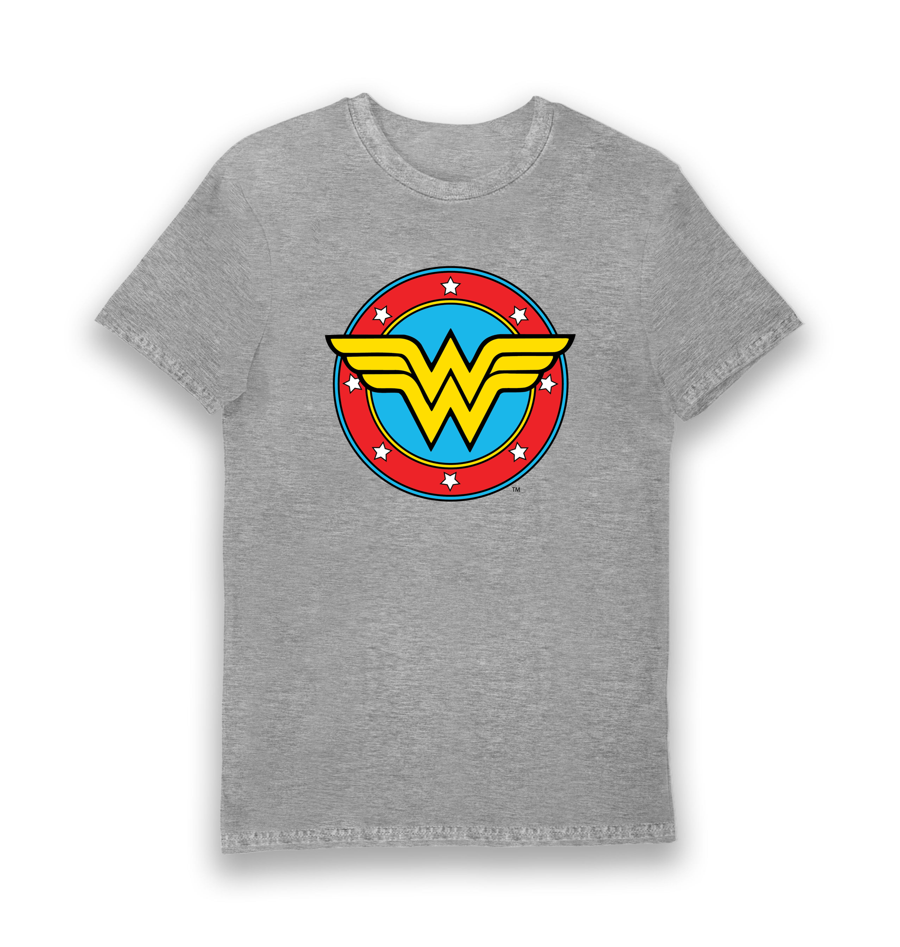 Sports Grey Printed T-shirt Front