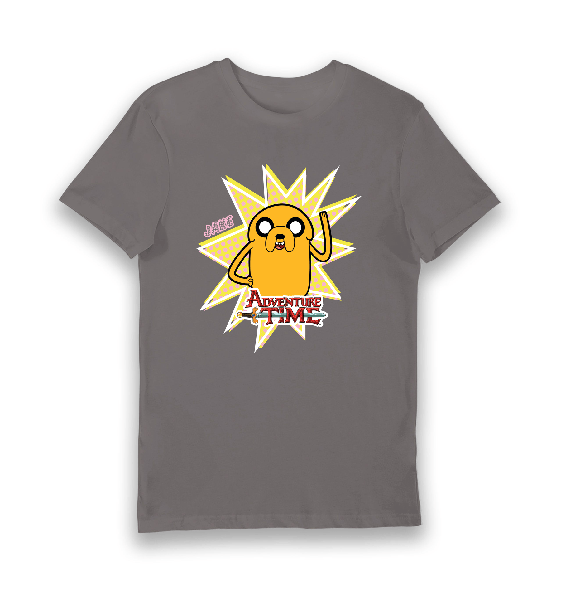 Charcoal Printed T-shirt Front