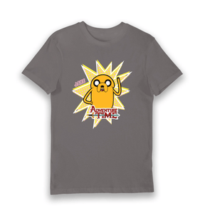 Charcoal Printed T-shirt Front