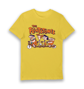 Yellow Printed T-shirt Front