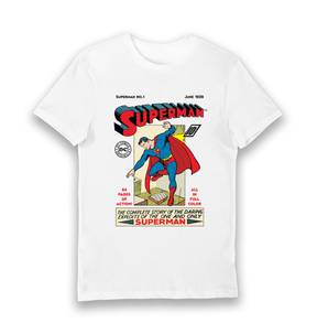 White Printed T-shirt Front