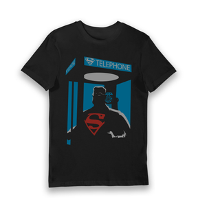 Black Printed T-shirt Front