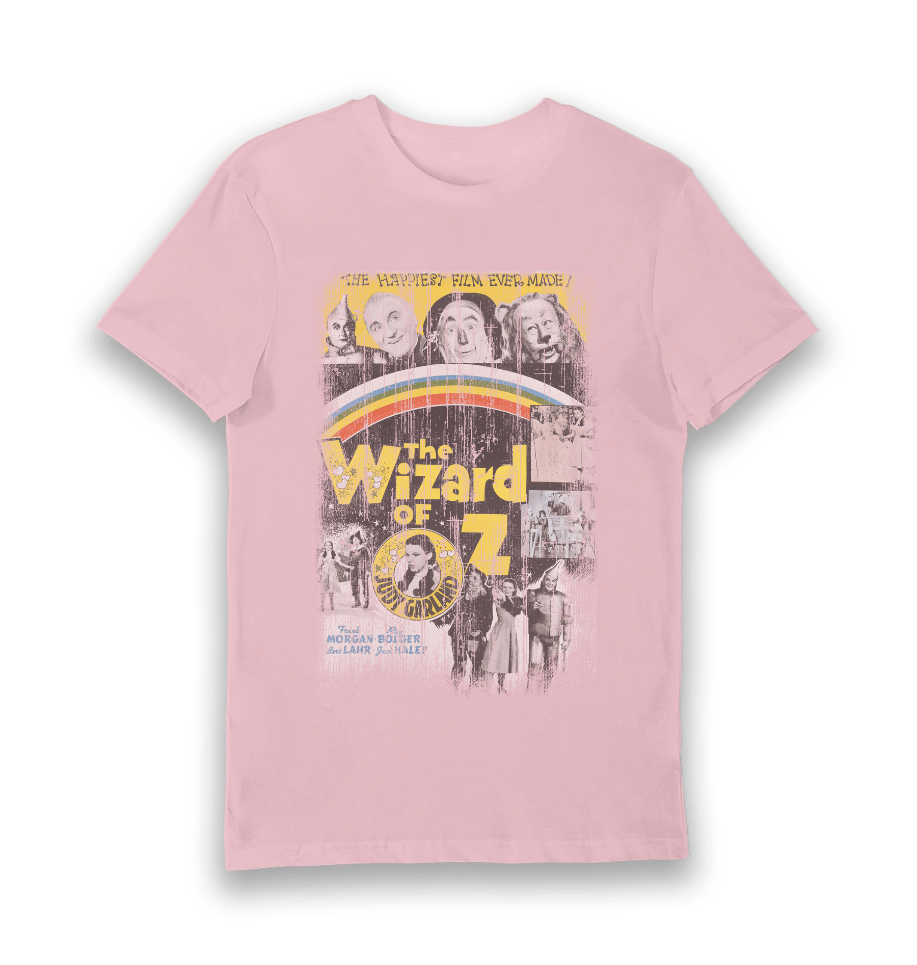 Pink Printed T-shirt Front