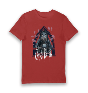 Red Printed T-shirt Front