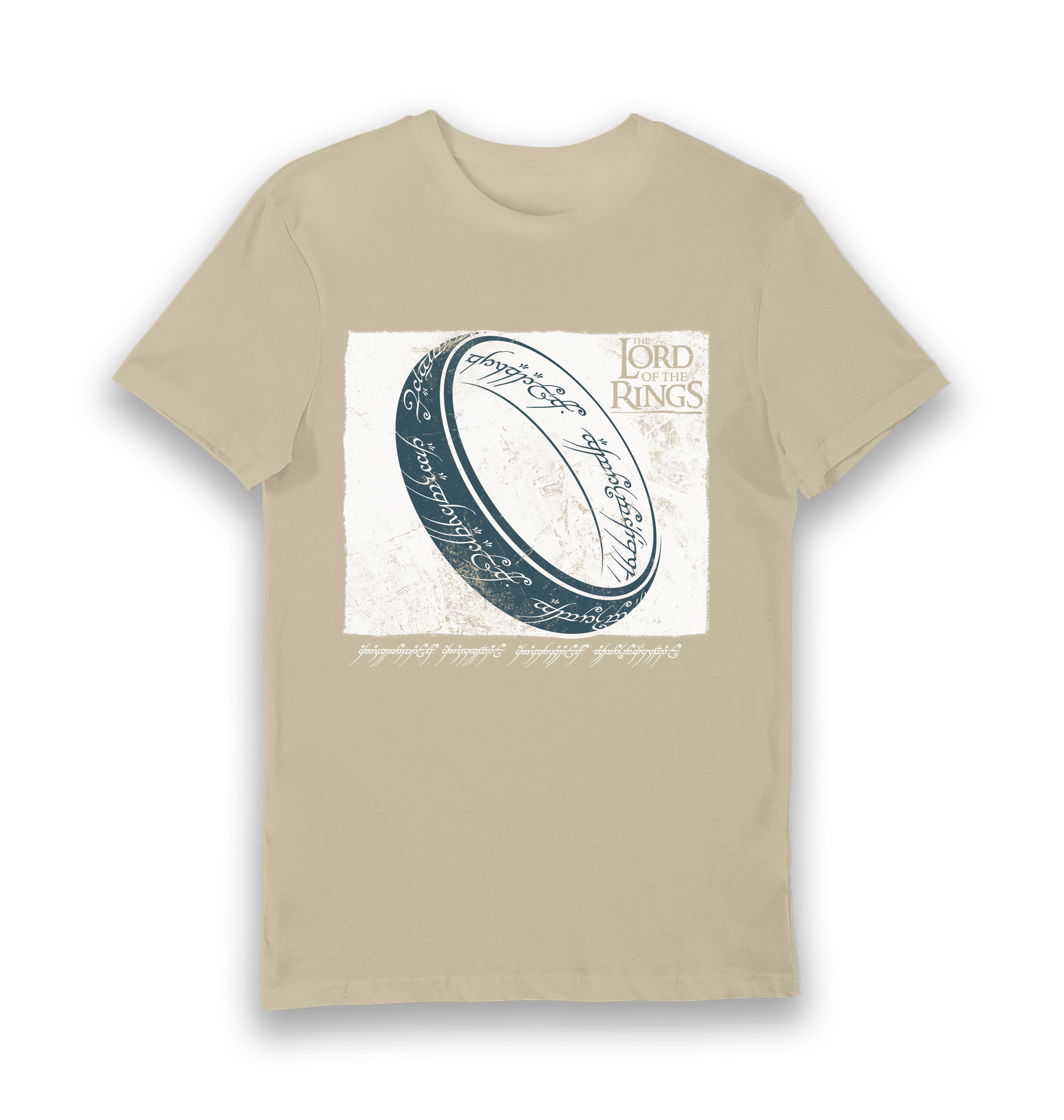 Sand Printed T-shirt Front