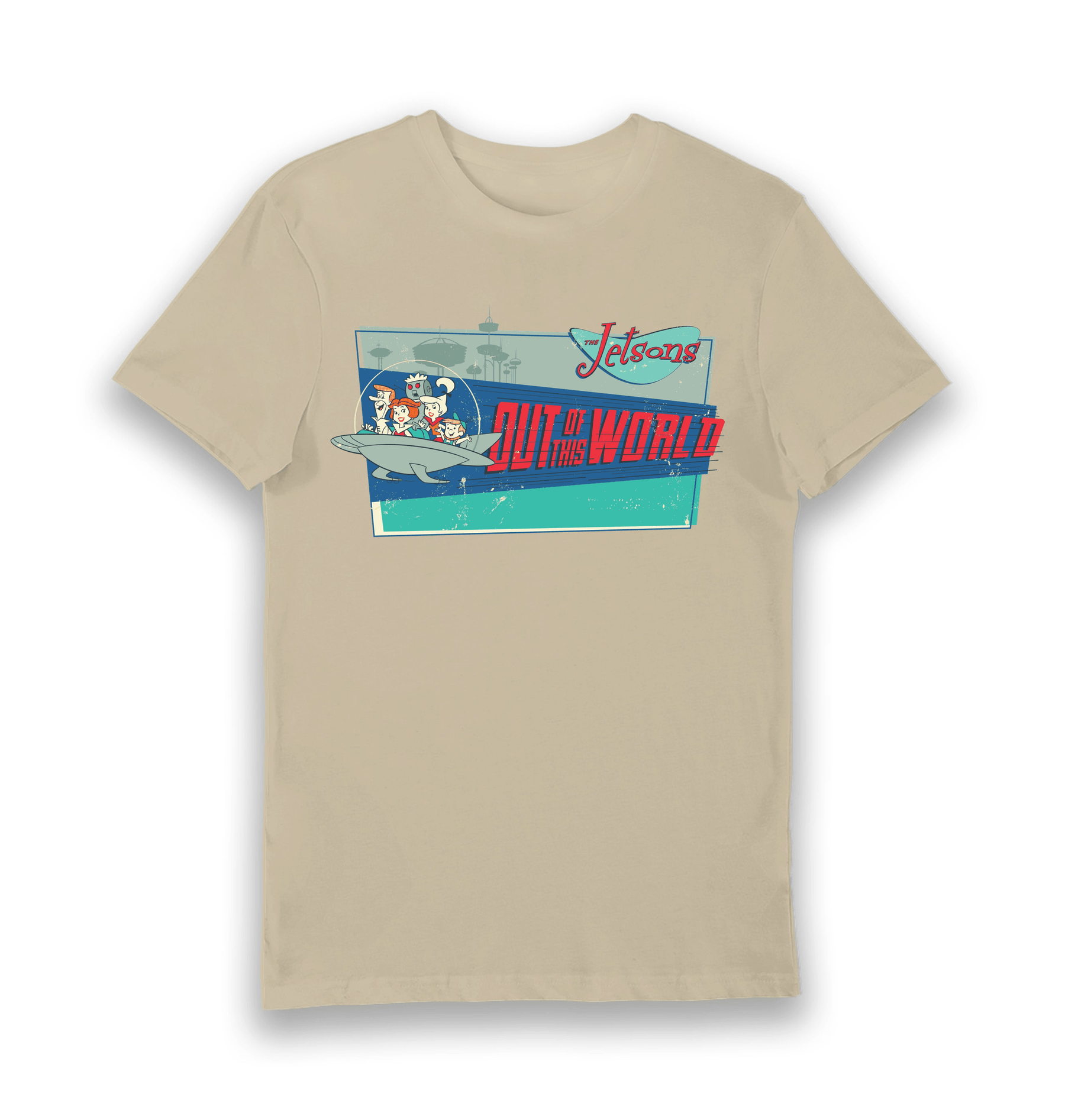 Sand Printed T-shirt Front