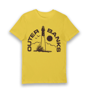 Yellow Printed T-shirt Front