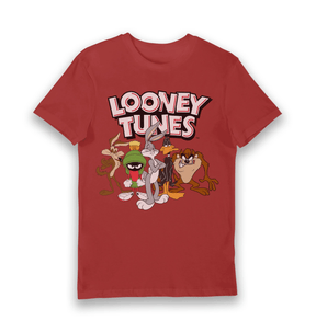 Red Printed T-shirt Front