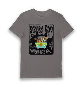 Charcoal Printed T-shirt Front