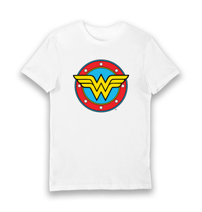 White Printed T-shirt Front