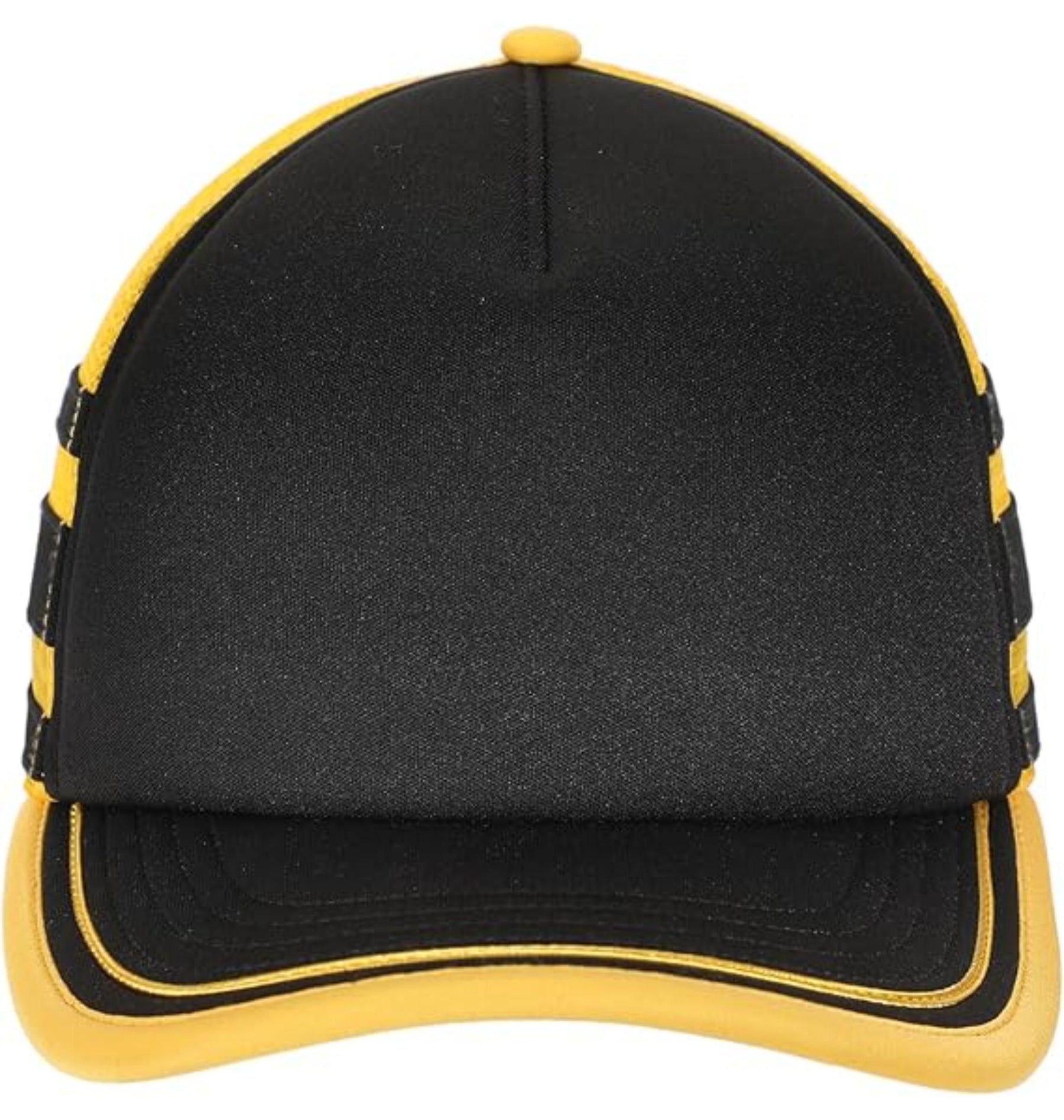 Black & Yellow Caps Front