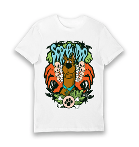 White Printed T-shirt Front
